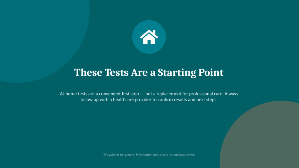 Illustration encouraging readers to talk to their doctor about test results
