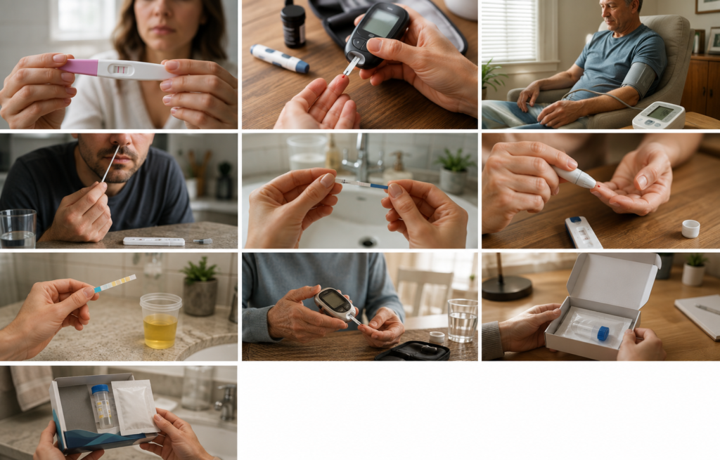 Supporting illustration for the 10 at-home health tests article